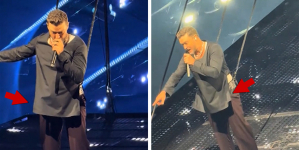 Justin Timberlake Covers Up in Longer Shirt Onstage After Bulge Went Viral