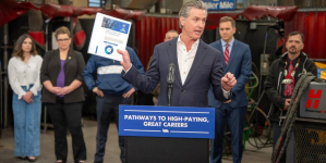 Newsom reads the election returns and heads to red California